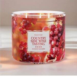 Goose Creek 3-Wick Candle- Countryside Wine Tasting (14.5 oz)